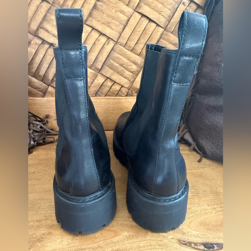 EUC Vagabond COSMO 2.0 Chelsea Black Chunky Boots Size 5 - Picture 10 of 12